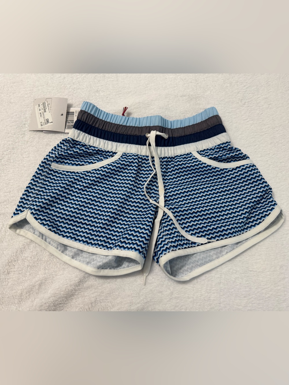 Perfect Moment women’s Cobalt Zigzag Resort Shorts Size XS - Picture 1 of 6